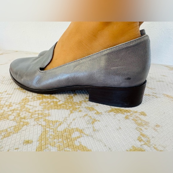 🔥🔥FINAL CLEARENACE 🔥🔥 L’INTERVALLE Gray Leather Women’s Shoes - Picture 2 of 9